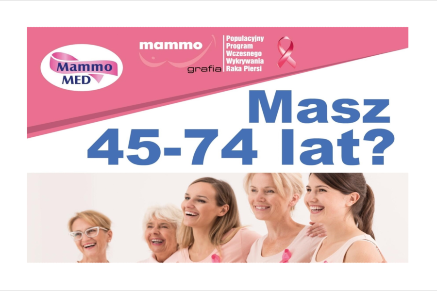Obraz dla aktualności o tytule: Bezpłatne badania mammograficzne