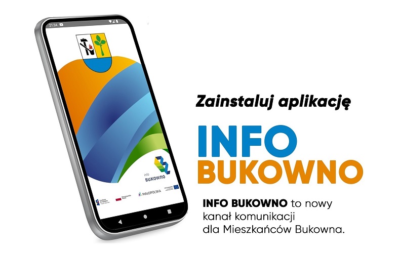 Bądź na bieżąco! Zainstaluj aplikację INFO BUKOWNO!