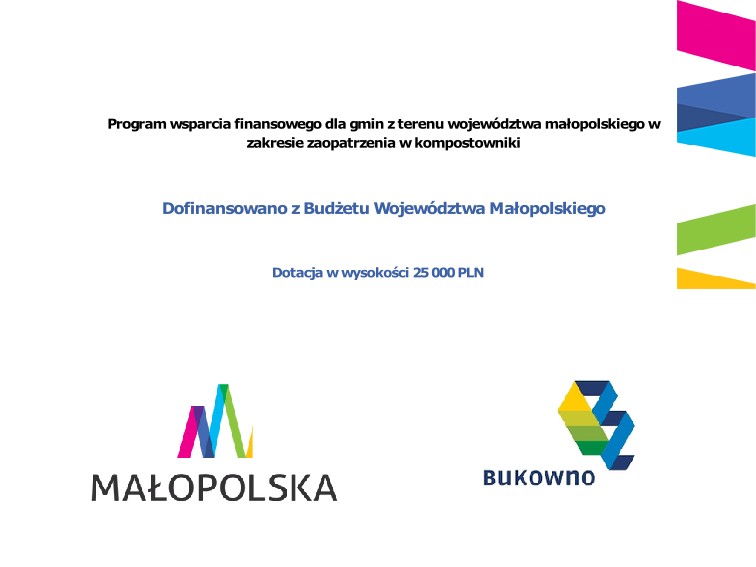 Kompostowniki dla mieszkańców Gminy Bukowno