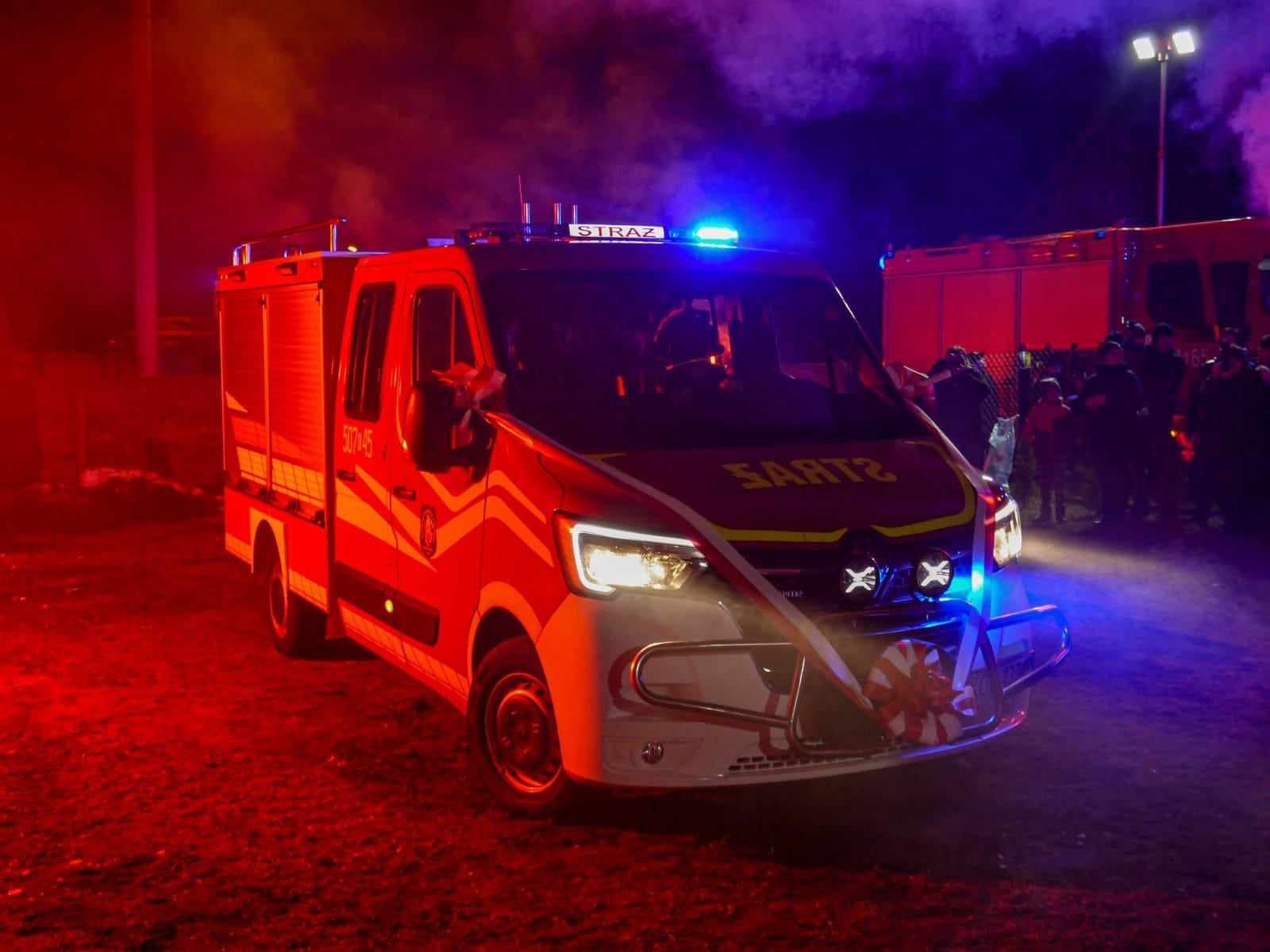 Bezpieczna Małopolska – Etap II samochody Ochotniczej Straży Pożarnej