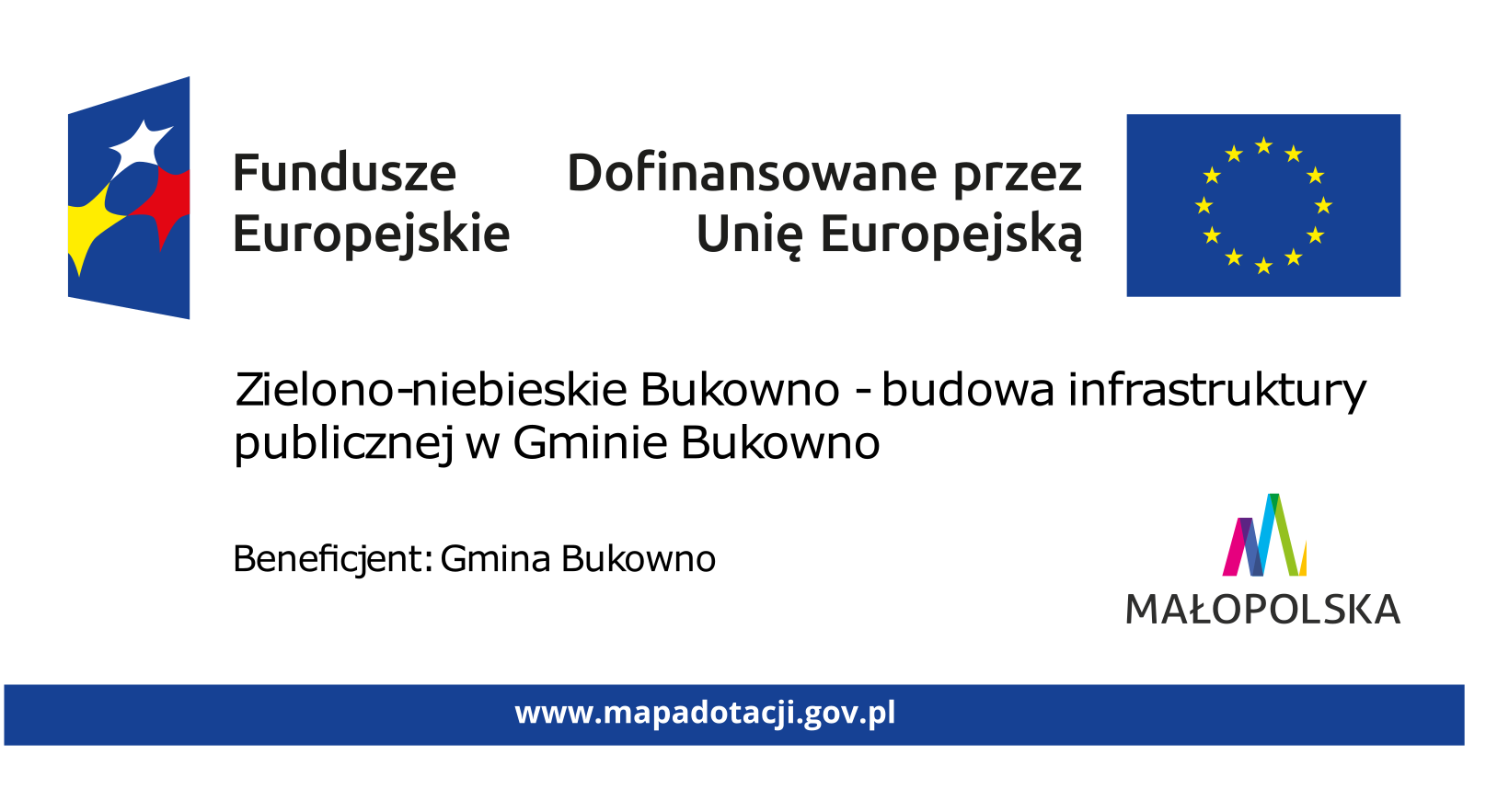 Zielono – niebieskie Bukowno – budowa infrastruktury publicznej w Gminie Bukowno