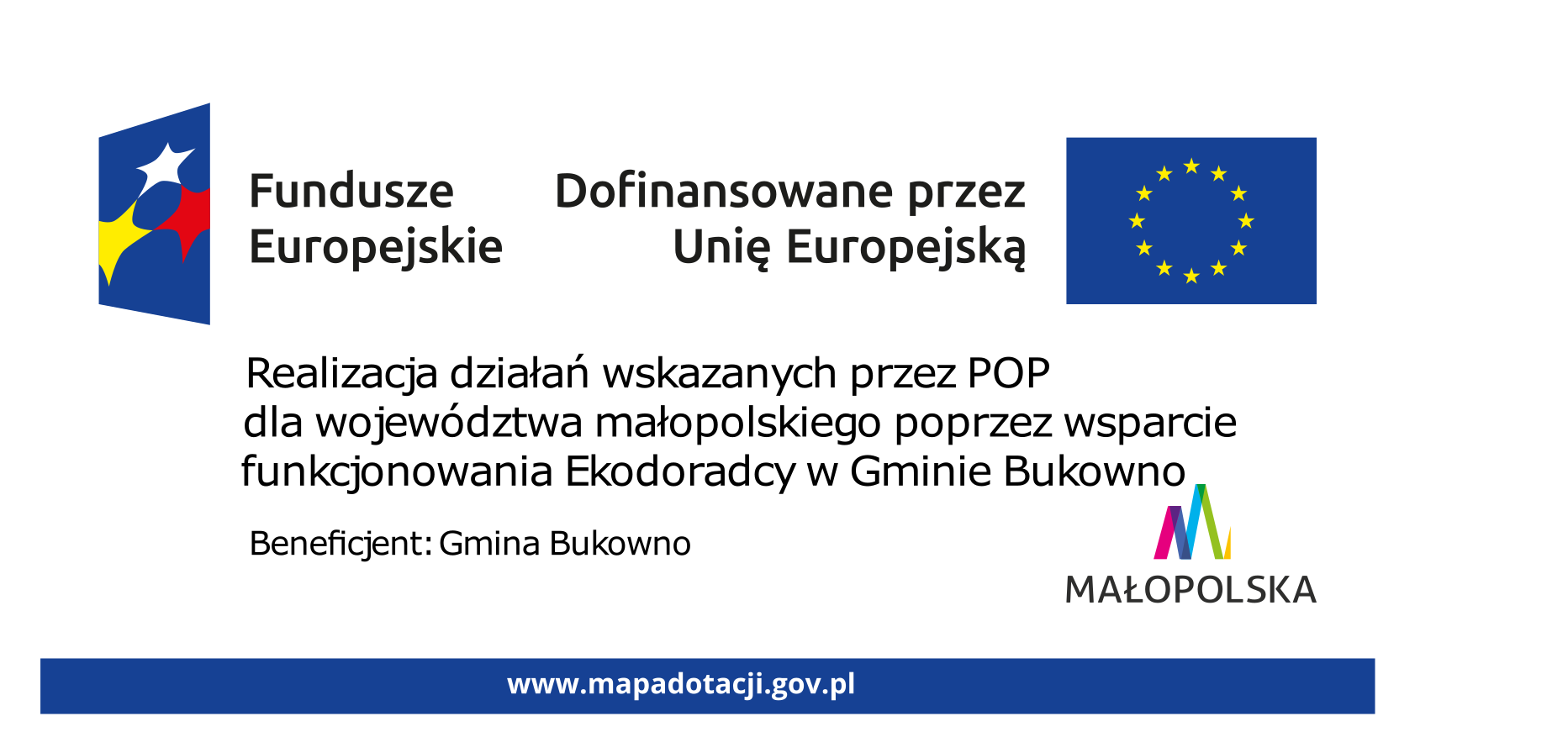 Realizacja działań wskazanych w POP dla województwa małopolskiego poprzez wsparcie funkcjonowania Ekodoradcy w Gminie Bukowno