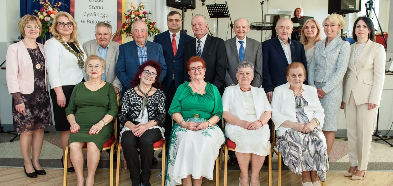 DIAMENTOWE I ŻELAZNE GODY 60-lecie i 65-lecie pożycia małżeńskiego