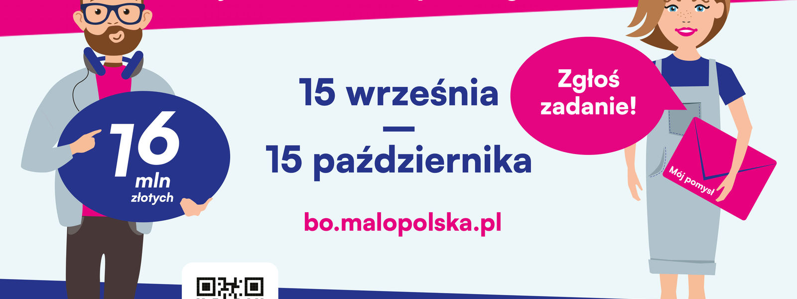 16 mln złotych czeka na Wasze pomysły!