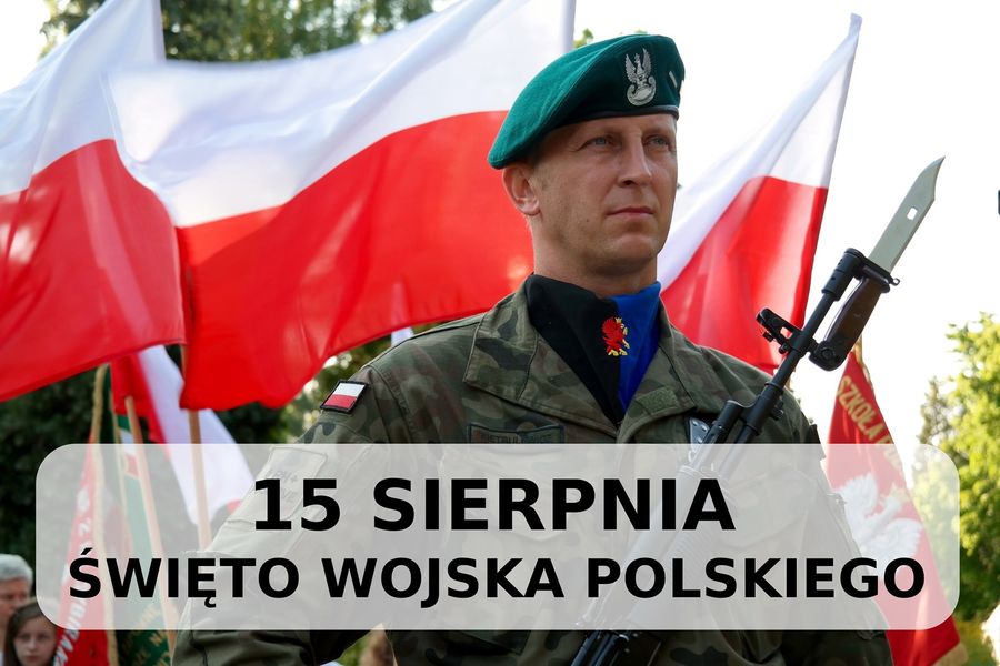 Obraz dla aktualności o tytule: Zaproszenie na miejskie obchody Święta Wojska Polskiego