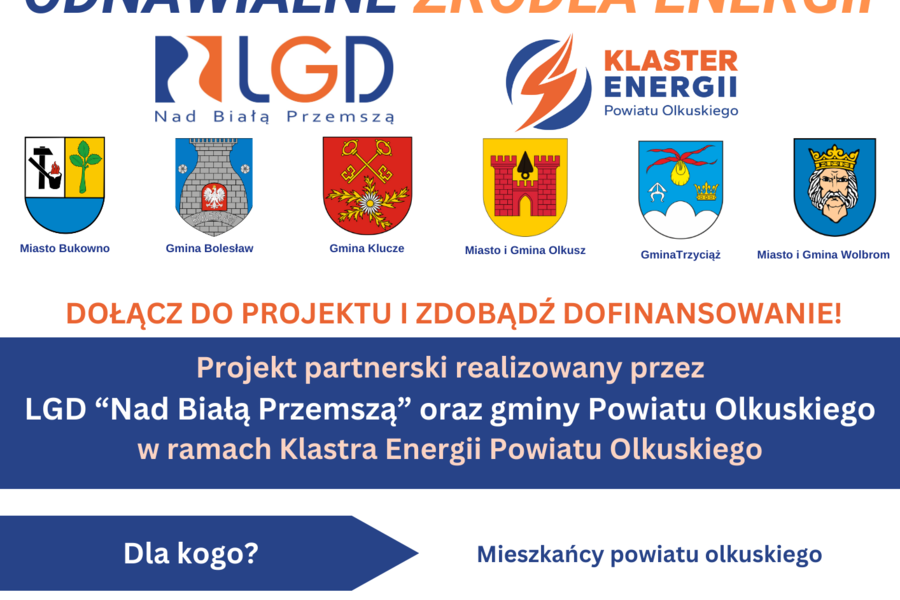 Obraz dla aktualności o tytule: Do 22.11.2024 r. przedłużamy nabór zgłoszeń do projektu umożliwiającego dofinansowanie do odnawialnych źródeł energii - możliwość uzyskania do 85% dofinansowania
