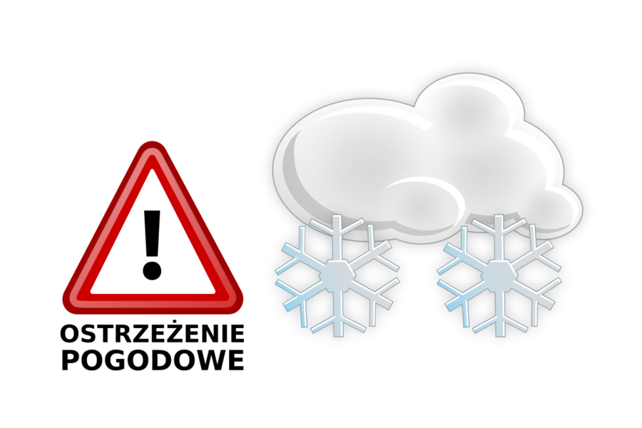 Obraz dla aktualności o tytule: KOMUNIKAT - OSTRZEŻENIE: Oblodzenie