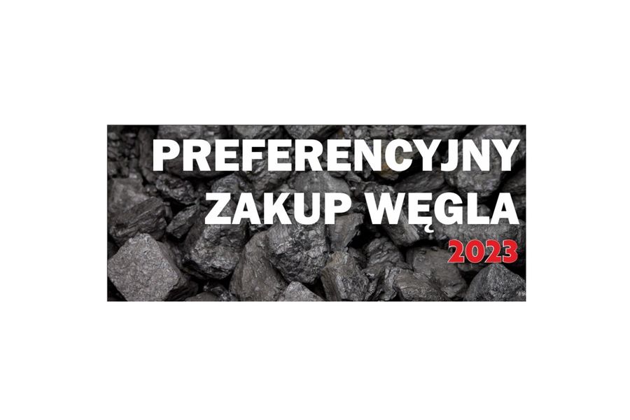 Obraz dla aktualności o tytule: Wnioski o preferencyjny zakup węgla w ramach sprzedaży końcowej przyjmowane będą tylko do 30 czerwca 2023 r.
