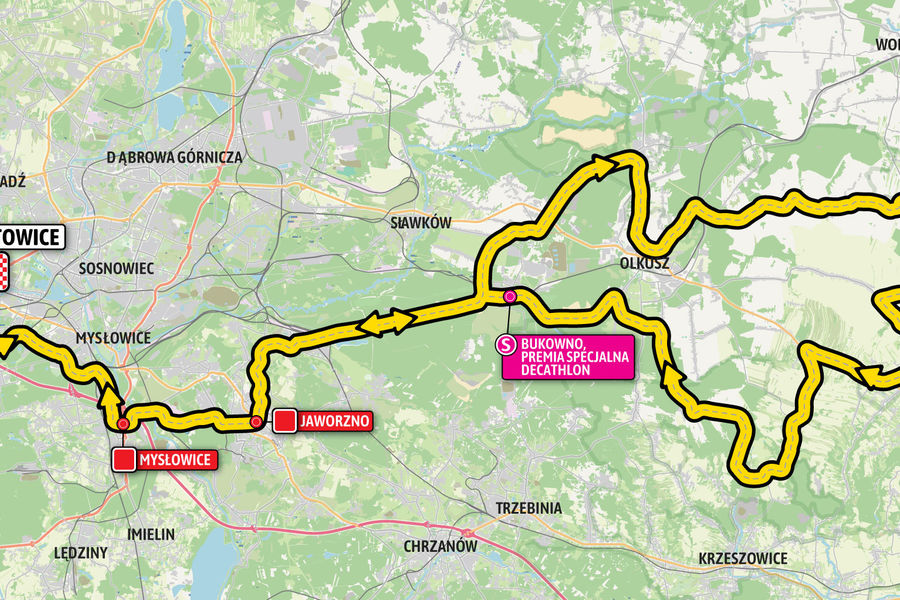 Obraz dla aktualności o tytule: Utrudnienia w ruchu w związku z organizacją 5. etapu Tour de Pologne!