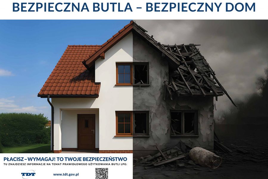 Obraz dla aktualności o tytule: Kampania informacyjno-edukacyjna BEZPIECZNA BUTLA – BEZPIECZNY DOM