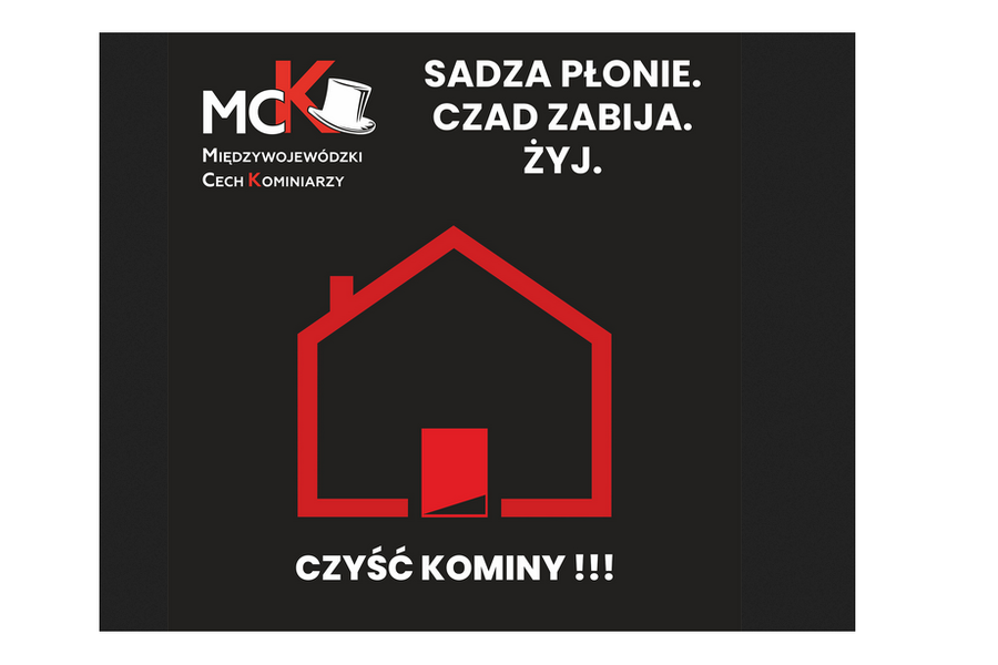 Obraz dla aktualności o tytule: Sadza płonie. Czad zabija. Żyj!