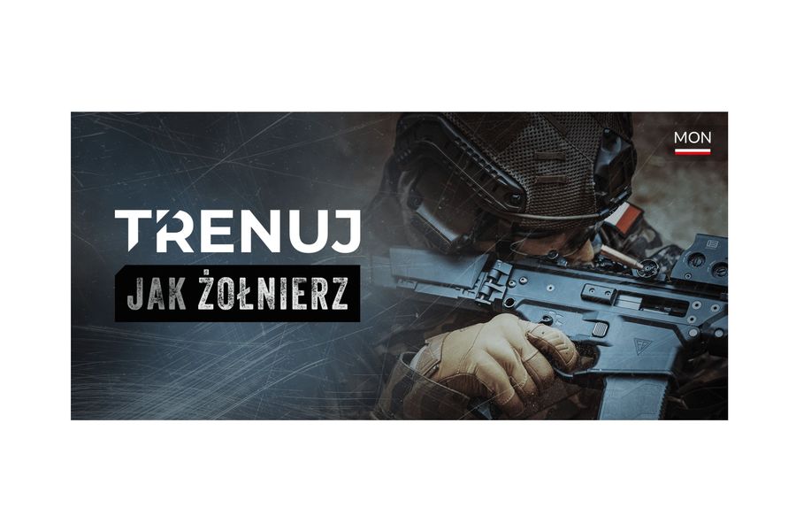 Obraz dla aktualności o tytule: Projekt: "Trenuj jak żołnierz".