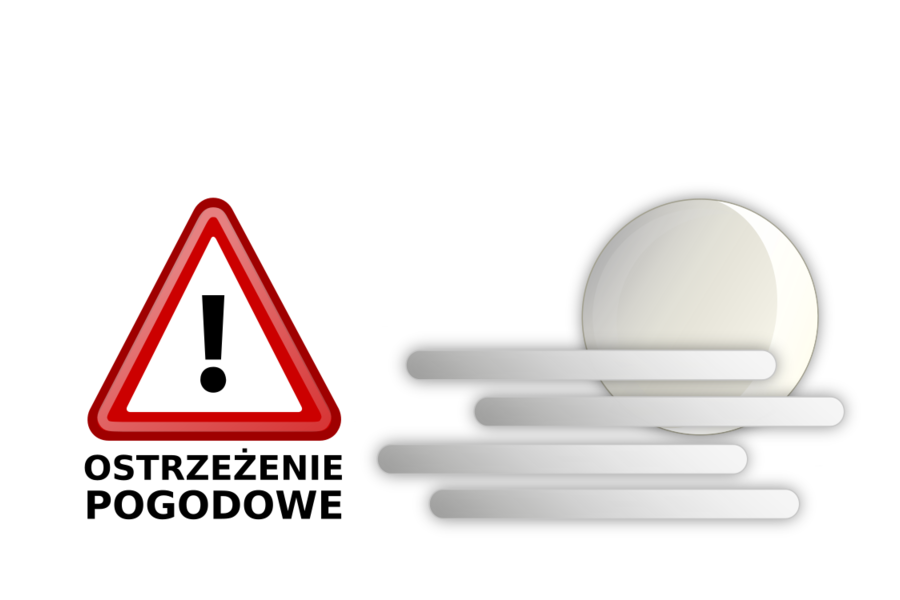 Obraz dla aktualności o tytule: KOMUNIKAT - OSTRZEŻENIE: Gęsta mgła