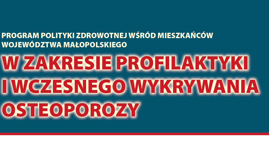 Obraz dla aktualności o tytule: Program polityki zdrowotnej w zakresie profilaktyki i wczesnego wykrywania osteoporozy