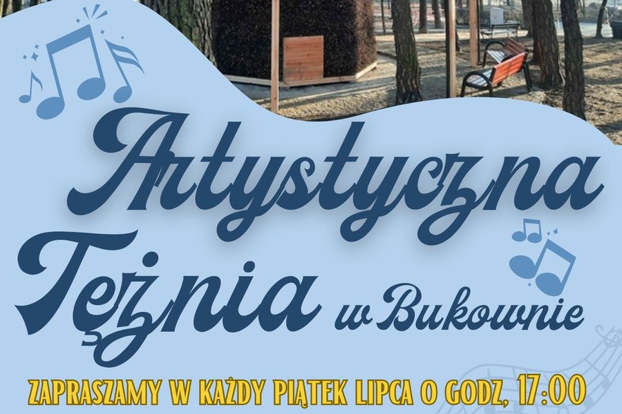 Obraz dla aktualności o tytule: Artystyczna Tężnia w Bukownie
