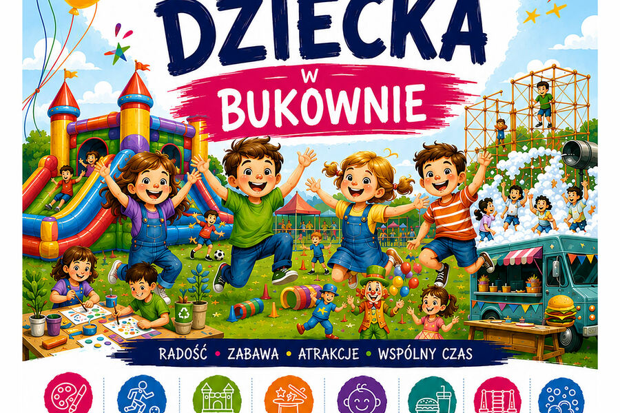 Obraz dla aktualności o tytule: Małopolski Dzień Dziecka w Bukownie