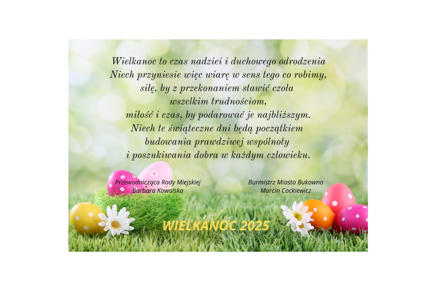 Obraz dla aktualności o tytule: Wesołych Świąt Wielkiej Nocy