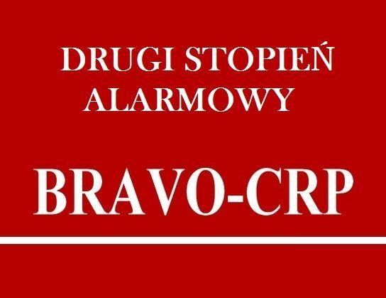 Obraz dla aktualności o tytule: Przedłużenie stopni alarmowych BRAVO i BRAVO-CRP