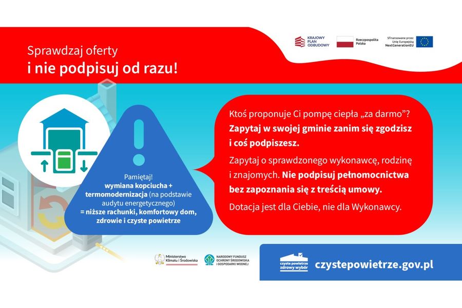Obraz dla aktualności o tytule: OSTRZEŻENIE dla Wnioskodawców i Beneficjentów Programu