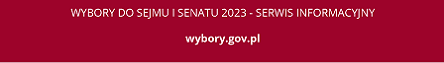 hiperłącze do strony z Wyborami do Sejmu i Senatu 2023