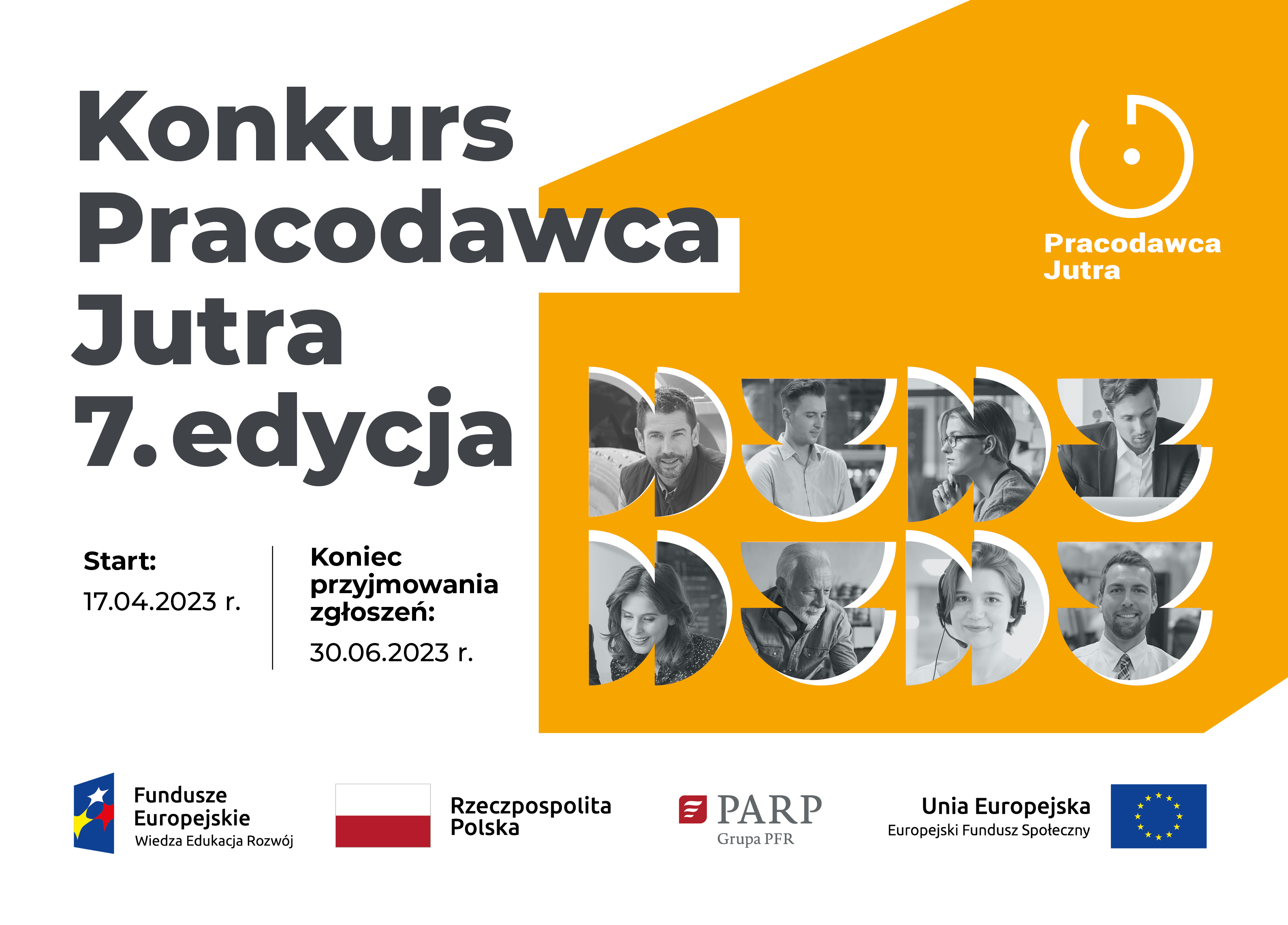 plakat "Konkurs Pracodawca Jutra 7. edycja"