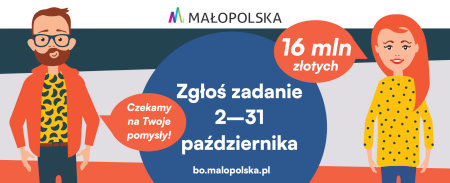 Plakat "Zgłoś zadanie 2-31 października"