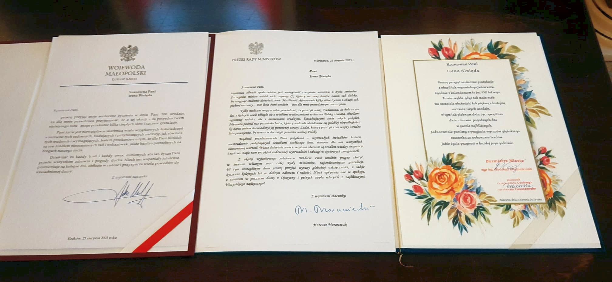 Zdjęcie podziękowań