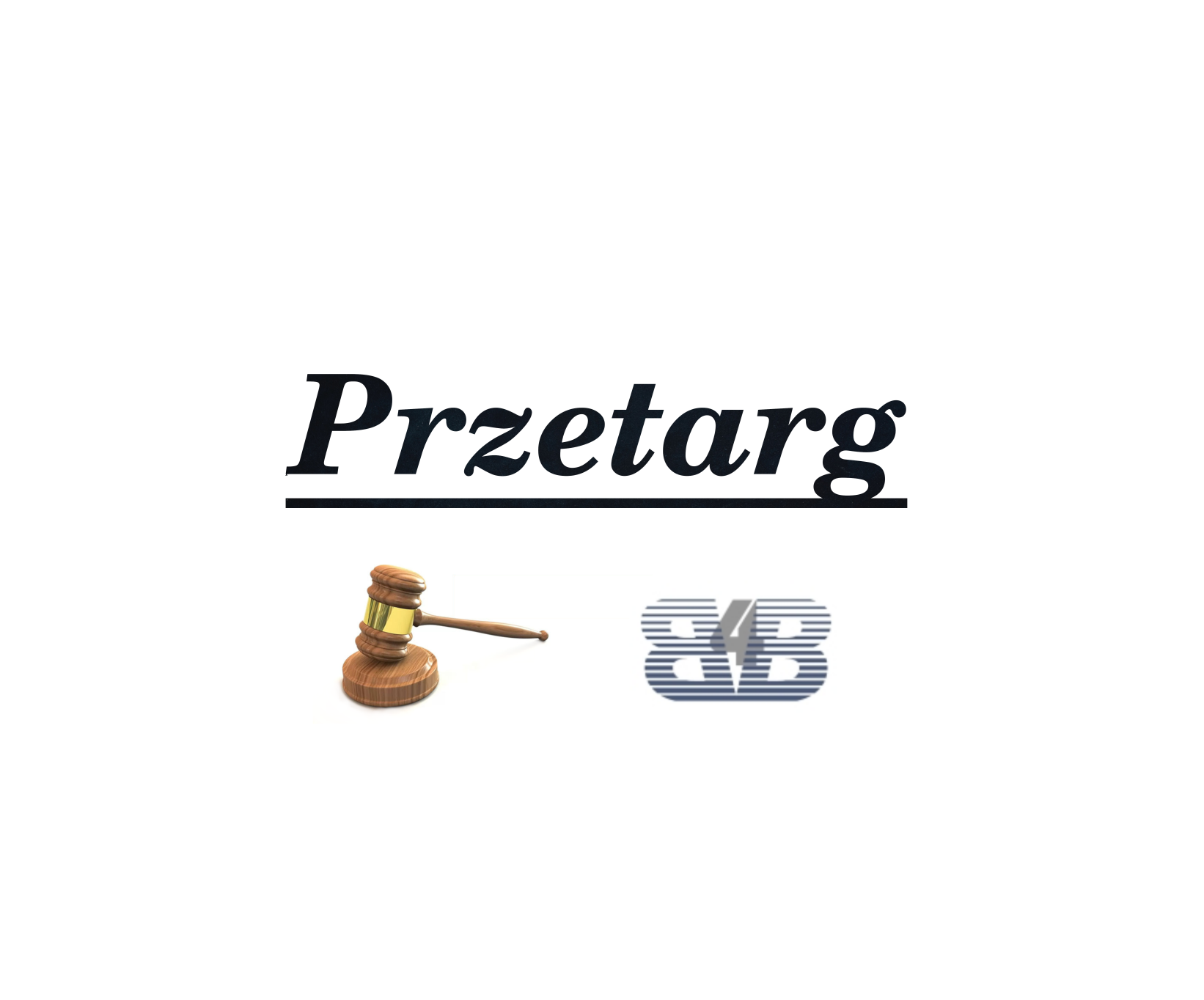 Ilustracja z napisem "Przetarg"