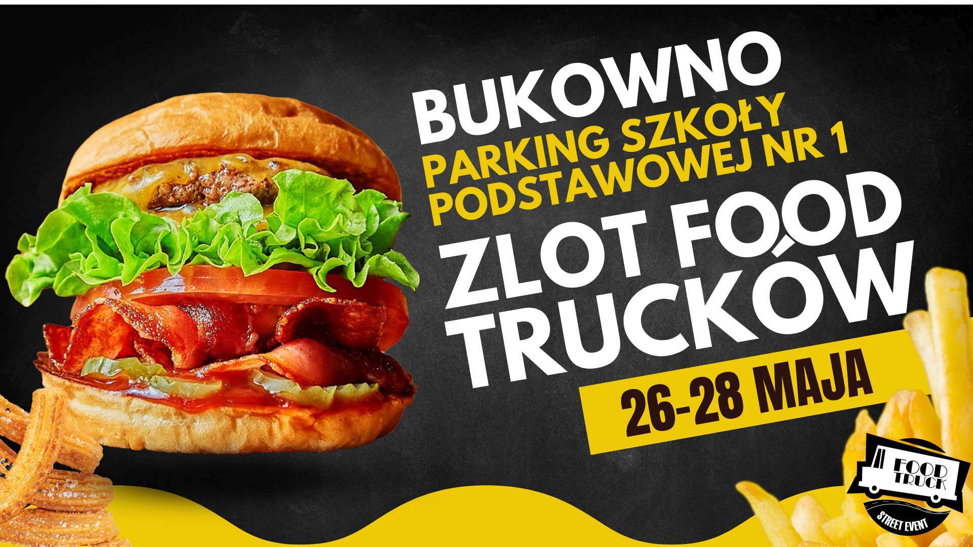Plakat "Zlot Food Trucków"