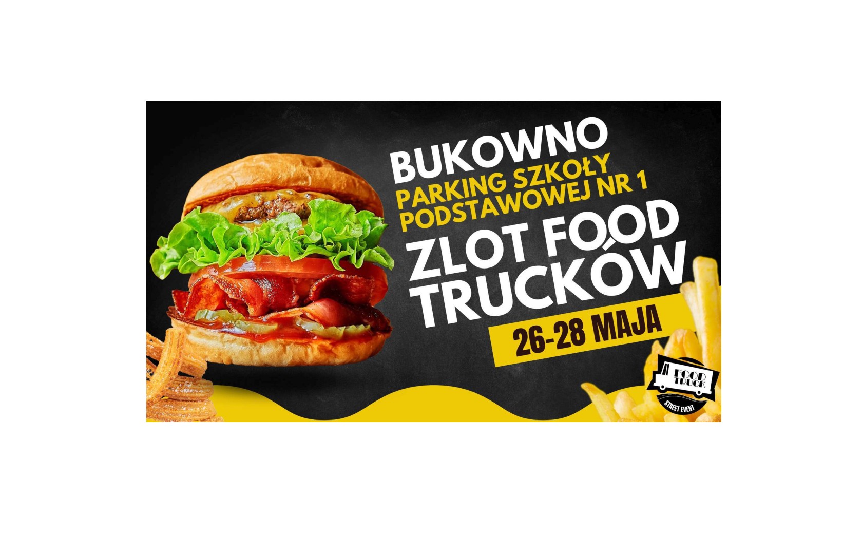 Plakat "Zlot Food Trucków"