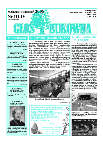 Okładka: Nr III-IV/2006