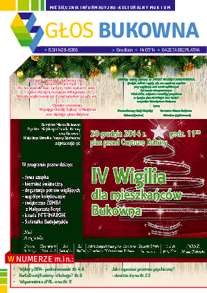 Okładka: Nr XII/2014