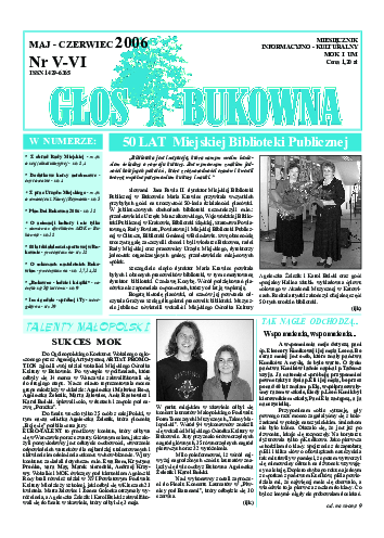 Okładka: Nr V-VI/2006