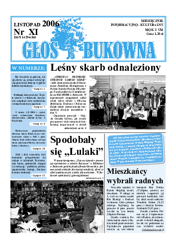 Okładka: Nr XI/2006